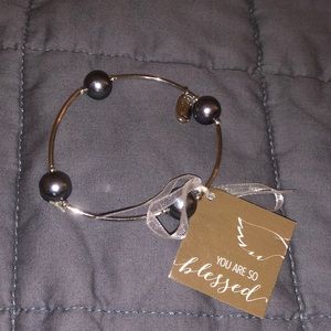 New silver bracelet